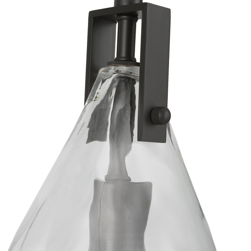 Luminaire suspendu en forme de goutte à 1 lumière Ogawa