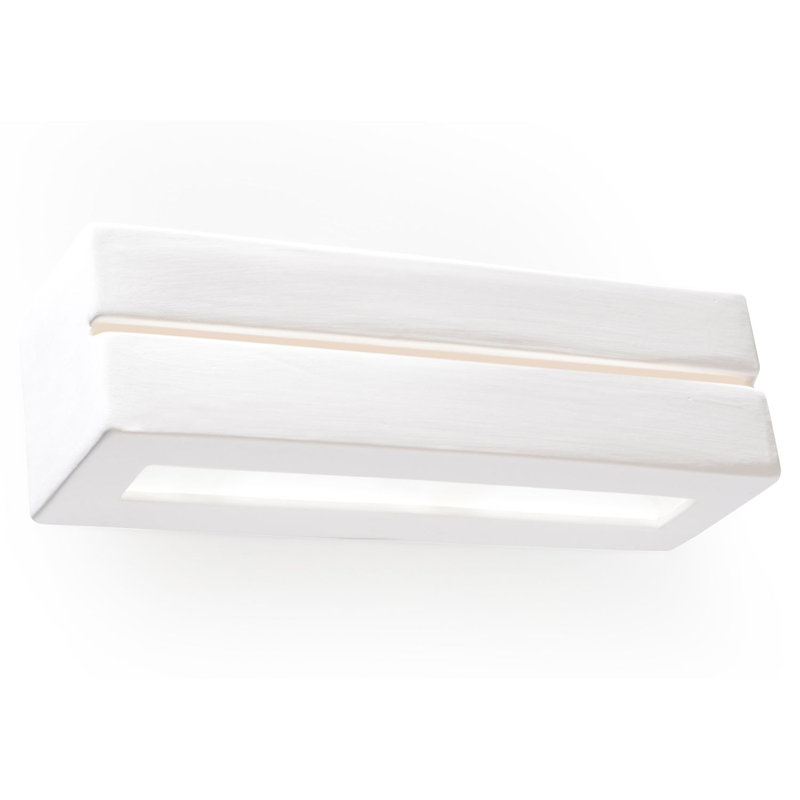 Anberlyn Ceramic Flush Mounted Sconce