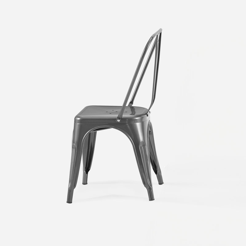 Chaise de salle à manger Kalya, Gris, 2