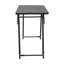Table de service pliante réglable en plastique 20 po x 48 po COSCO-18319621