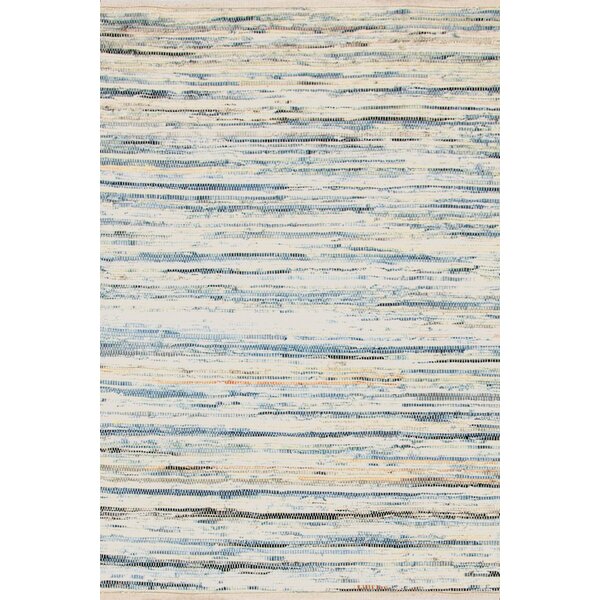 Recycle Cotton Woven Rectangular Chindi Rug, Size: 2x3 Feet