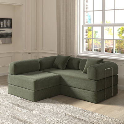 Jordan 2-Piece No-assembly Sleeper Sofa Bed With Sleeper Chair
