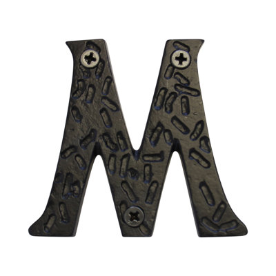 3'' H Metal House Letter