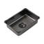17 Stories 450mm W Single Bowl Stainless Steel Drop-In Kitchen Sink with 2 Faucet Holes