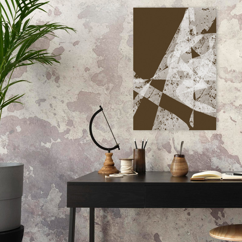 Art contemporain, art contemporain abstrait, H 24 po x l 16 po