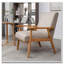 Fauteuil avec cadre en bois de 25,38 po de largeur-599179292
