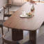 Petit appartement de table à manger en bois massif-2129619211