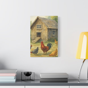 Aaroon Single Picture Frame Print on Canvas