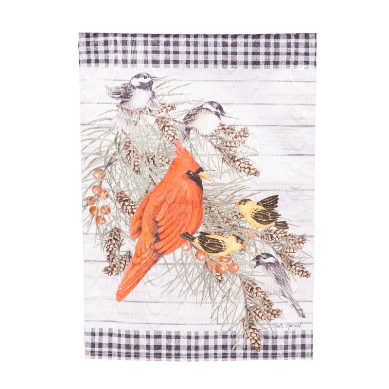 Drapeau de jardin Bird Friends
