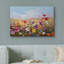 «Vibrant Wildflower Colorful Poppy Field Botanical Floral» sur toile-94423322-94423321