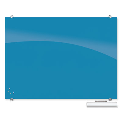 Tableau effaçable mural en verre Visionary