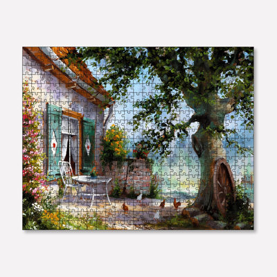 500-Piece Puzzle, 100% Cardboard, 18.9 x 13.4 inches | Box Size: 13.2 x 9.1 x 2.0 inches | Perfect for Family Fun & Relaxation, High-Quality, Durable Pieces for Easy Assembly, Ideal Gift for Puzzle Lovers