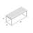 Linen Upholstered Bench-539358146