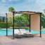 Milanna 2.96x2.45x2.3m Steel Pop-Up Gazebo