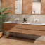 Carreau de plancher et de mur en porcelaine brillante 8 po x 8 po Roman Road-135614128