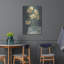 Art mural en métal luxueux «Naive Night Bouquet 2» par June Erica Vess, 24 po x 36 po-999665376