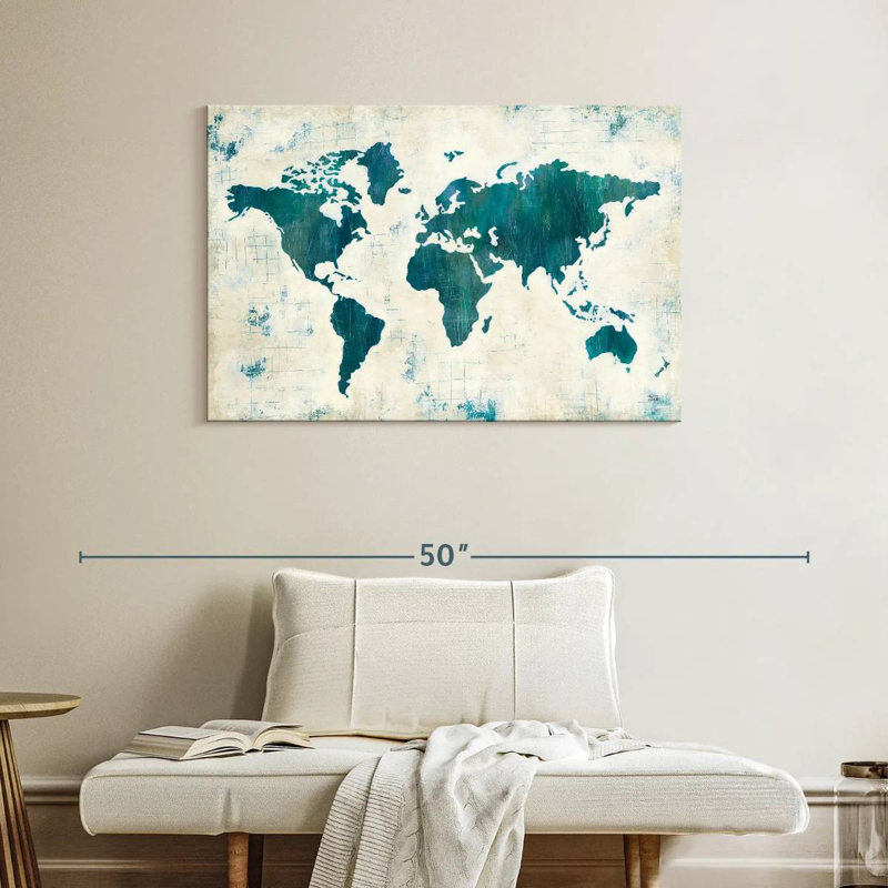 Aliaz Discover The World, 26" H x 39" W