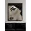 Art mural sur toile Veil of Intention par Kasian Art Studio - cadre noir