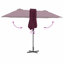 Garden Parasol Polyester and Aluminium Outdoor Shade UV Sun Protection-1543355937