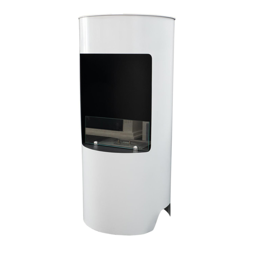 Symple Stuff 45cm W White Bio-Ethanol Fireplace
