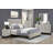 Contemporary Two-Tone And Gray Finish 2-Drawer Nightstand Bedroom Furniture 1Pc