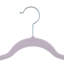  Paquet de 25 cintres pour enfants en velours rose-72252406