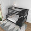 Lit superposé simple en bois massif Brubaker-1596890789