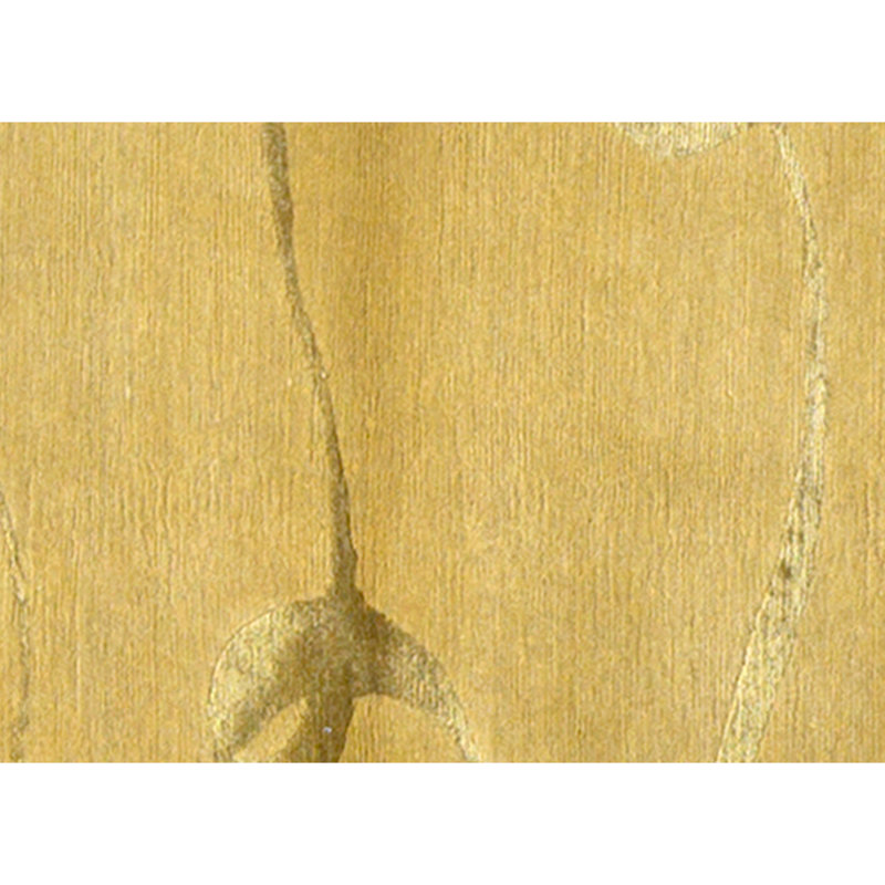 Hand Knotted Area Rug in Gold