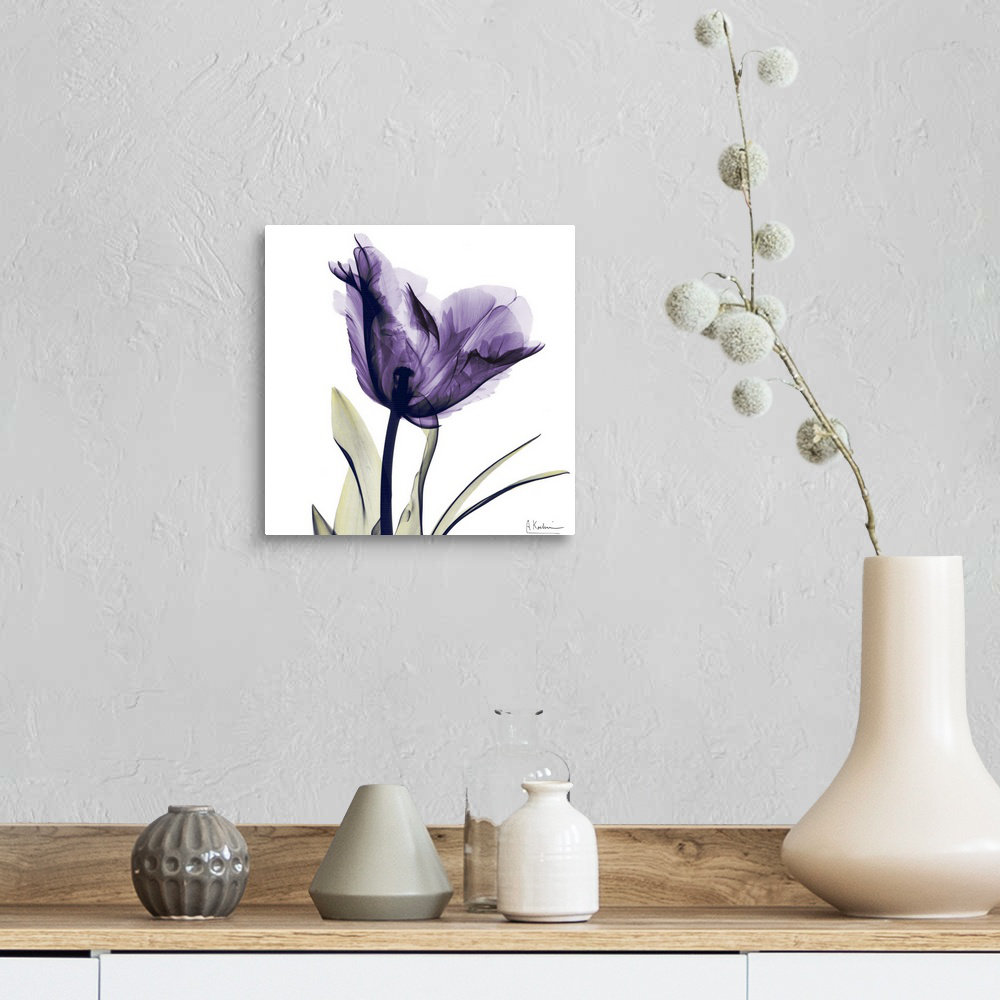 Manigault 'Purple Flower by Kiranjit Photographic Print Wade Logan®