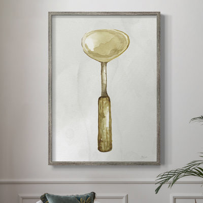 Kitchen Necessity I Framed Print - Solid Wood