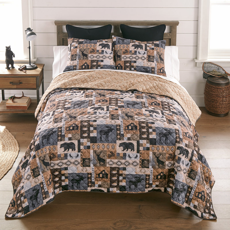 Ensemble de courtepointe pour grand lit 3 pièces Your Lifestyle par Donna Sharp Kila