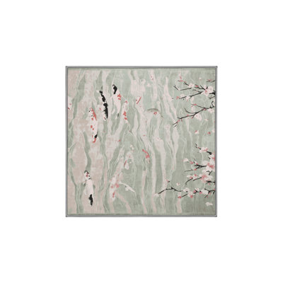 Machine Washable Gray Area Rug