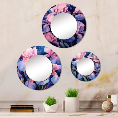 Dilreet Metal Round Mirror