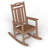 Outdoor Patio HDPE Rocking Adirondack Chair-930783643