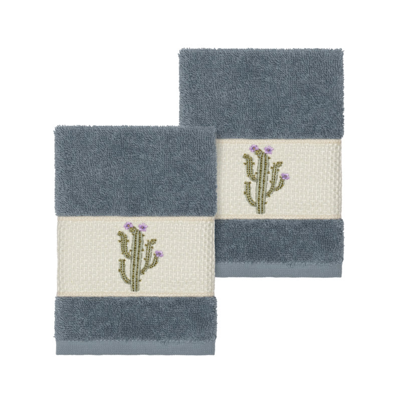 Mila Turkish Cotton Washcloth, Teal