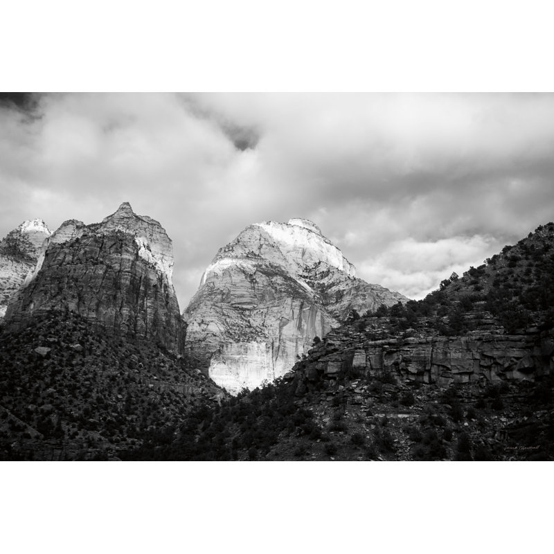 The East Temple by Laura Marshall - No Frame Print on Canvas, 20cm H x 30cm W x 3.8cm D