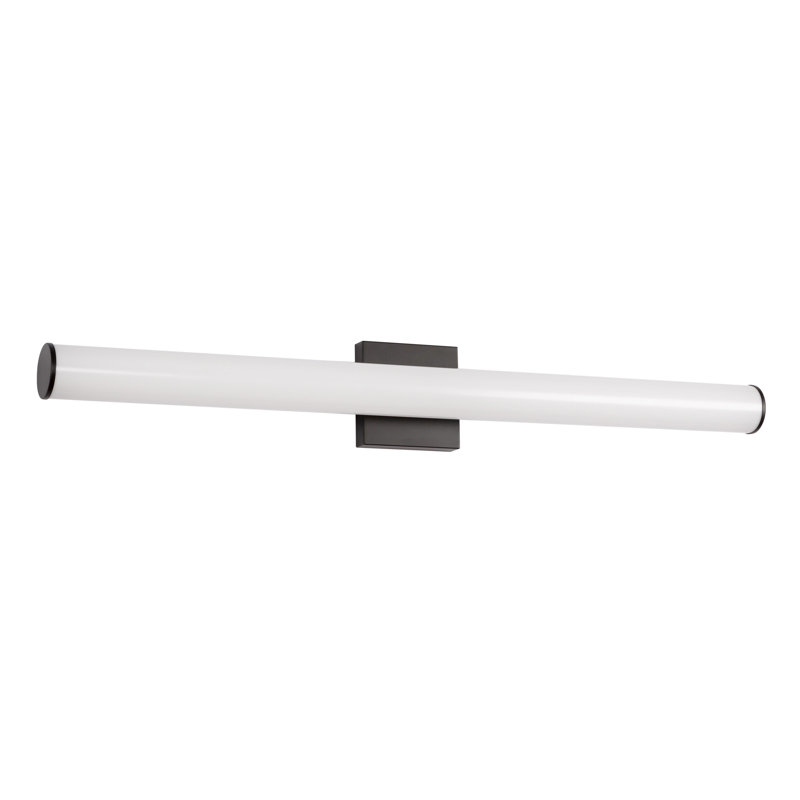Rico 36-in Black dimmable LED Wall Sconce, Matte Black