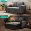 Causeuse-lit escamotable avec chargement USB et porte-gobelets Sherry-1044640939-1050979969