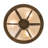3 - Light Antique Copper Bowl Pendant