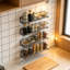 Wall Mounted Required Stainless Steel Spice Rack