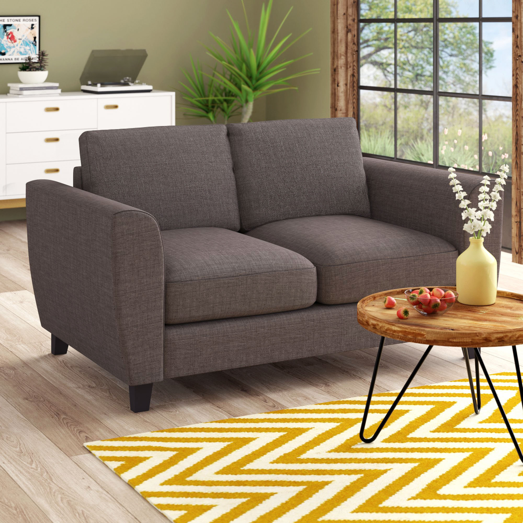 Ebern Designs Mcginnis 2 Seater Loveseat Sofa | Wayfair.co.uk