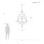 Beveled Arcs 16 - Light Chandelier-11262437