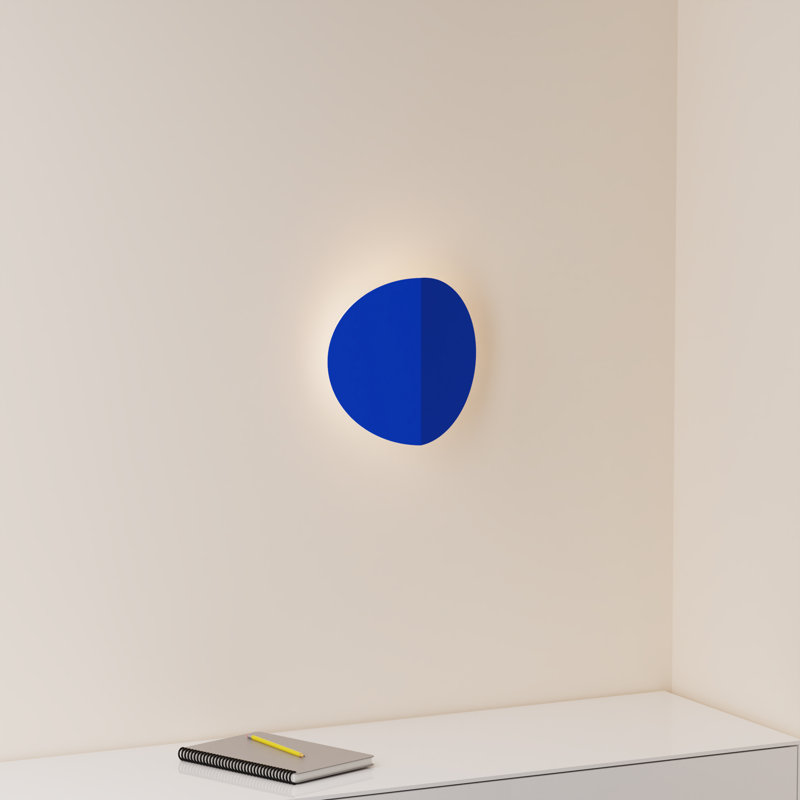 Lune Wall Sconce, Cobalt