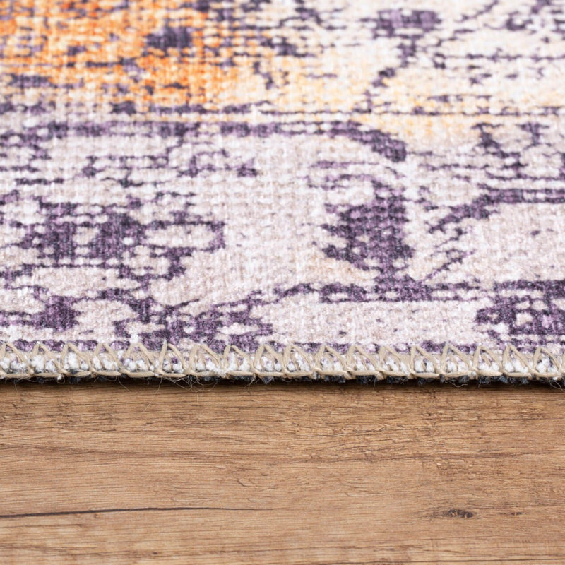 Premium 100% Polyester Area Rug, 6.9 x 10.2 ft | 1850 g/m², 0.2 in Pile Height | Recycled Poly Cotton Underside | Machine Washable at 30°C | Soft, Durable, Eco-Friendly Design for Modern Living Spaces