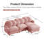 Upholstered 95.3'' Sofa-1820524356