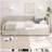 Luice Upholstered Corduroy Daybed Bed-972702857