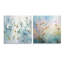 Collage Meditations I - ensemble de 2 peintures murales abstraites en acrylique-1666887913