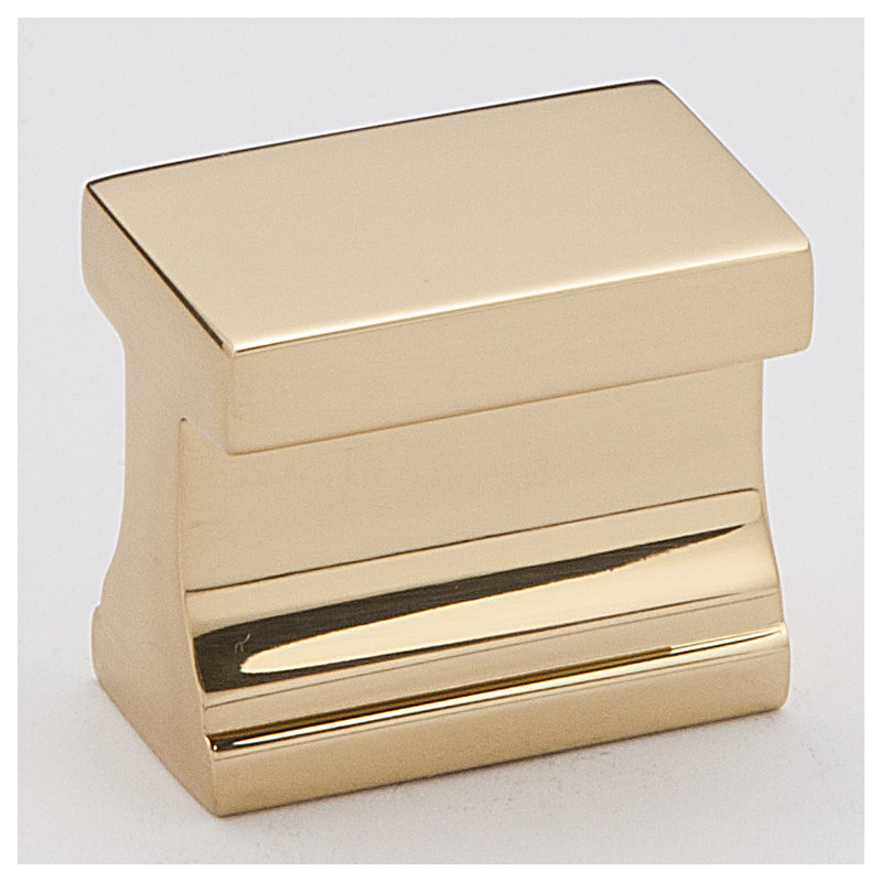 Linear Finger Pull, Polished Brass