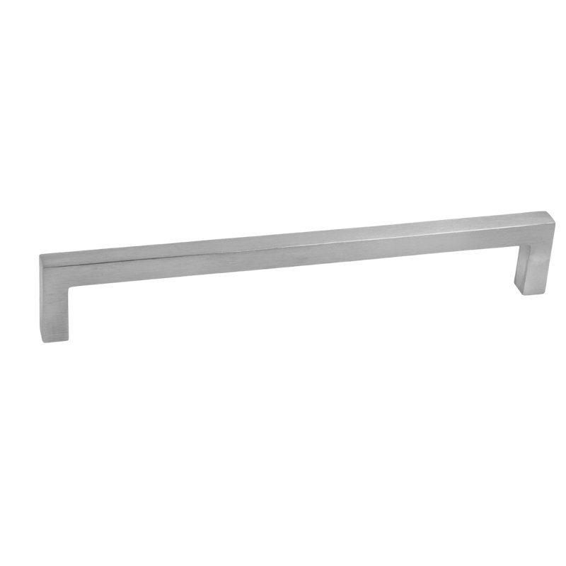 Rectangular Cabinet Pull, Satin Stainless Steel, 11 13/16"