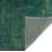 Overdyed Debrah Green Rug